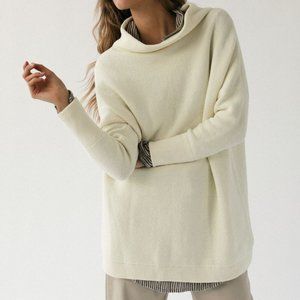 Cream Free People Ottoman